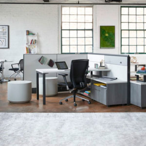 Trendway Capture workstation in open office setting