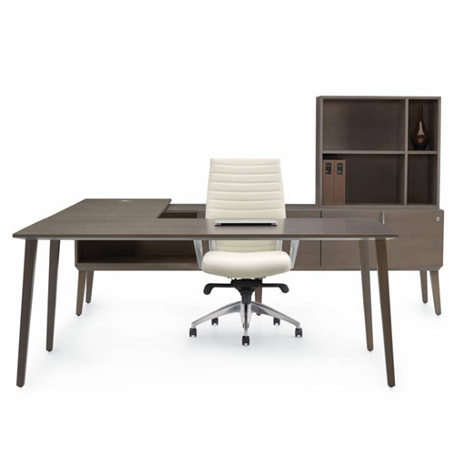 Global Corby new century modern L shape desk