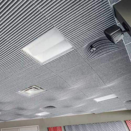 Turf Swell Ceiling Tile Office Furniture Interior