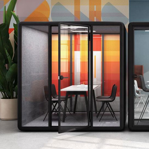 PoppinPod soundproof phone booth & office pod