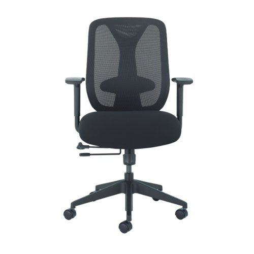 Trendway Rexxi 2 task chair with mesh back, fabric seat, and adjustable arms